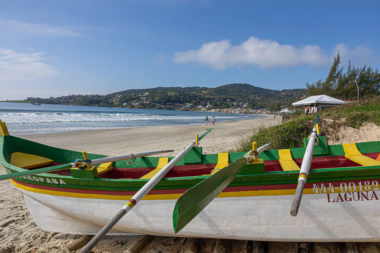 Praia de Garopaba, em Santa Catarina